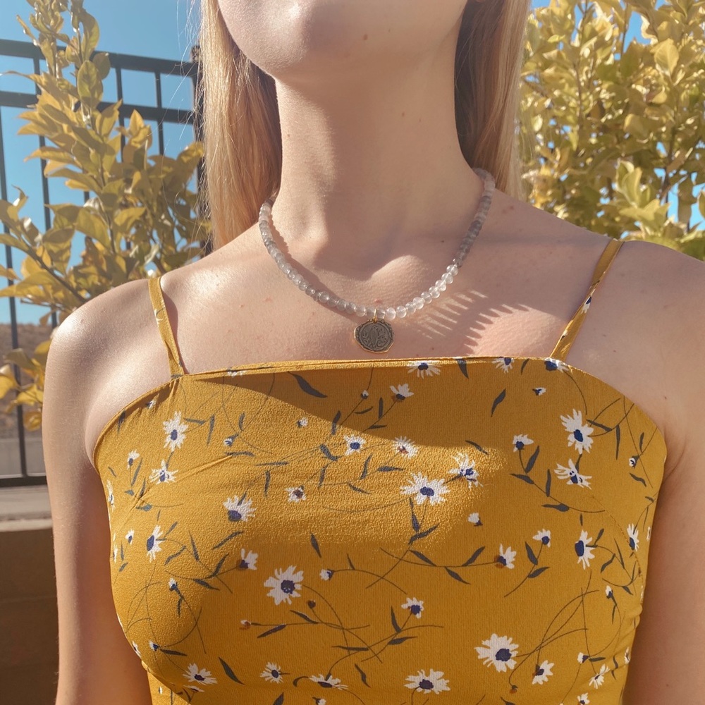 Agate & Pearl Necklace